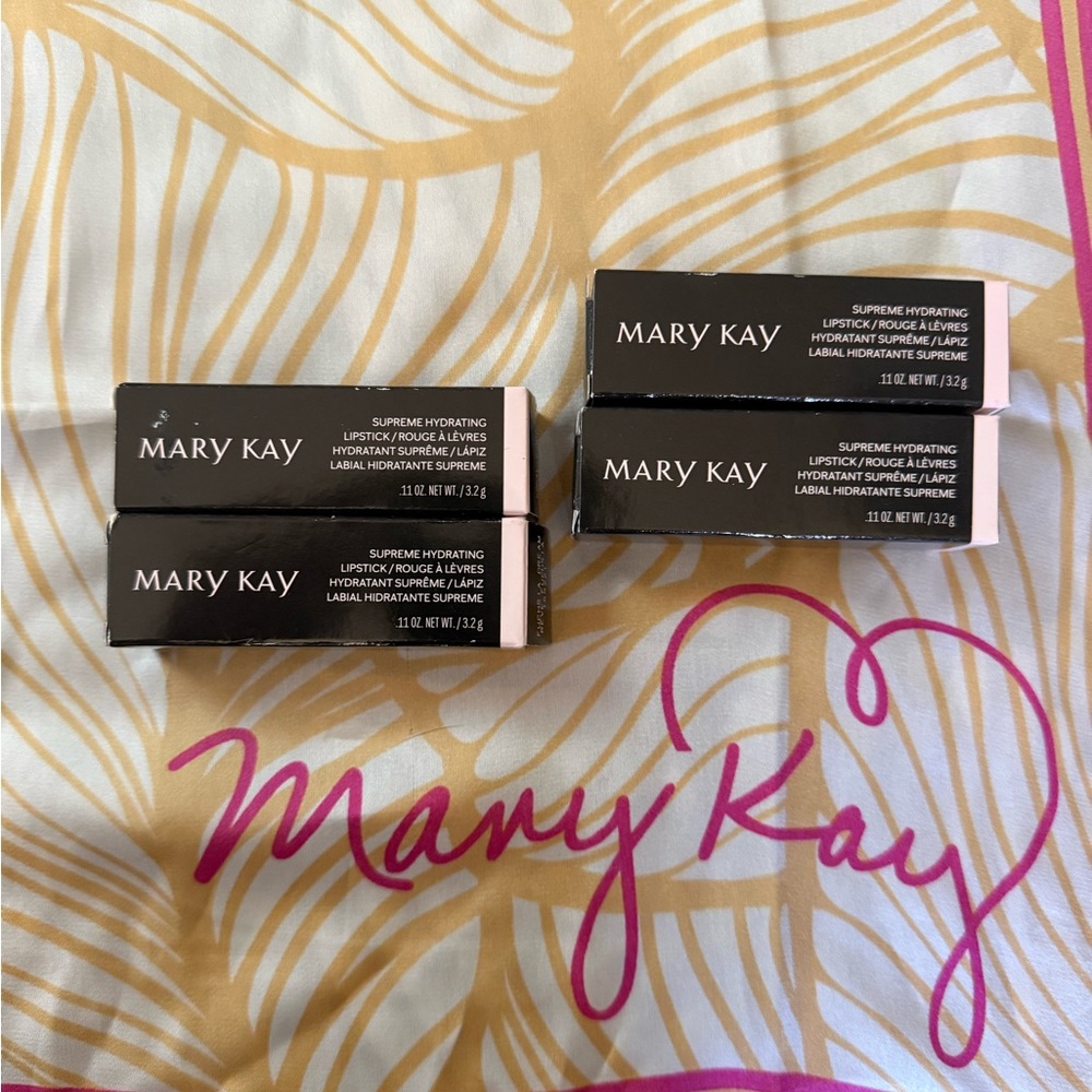 Mary Kay Supreme Hydrating Lipstick - Bundle of four